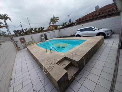 Edícula lote inteiro com piscina - Mongaguá