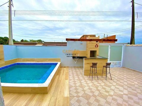 Casa à venda em Itanhaém, residencial, com 3 quartos, com 73 m²