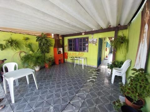 Casa à venda em Mongaguá, Itaóca, com 2 quartos, com 82.9 m²