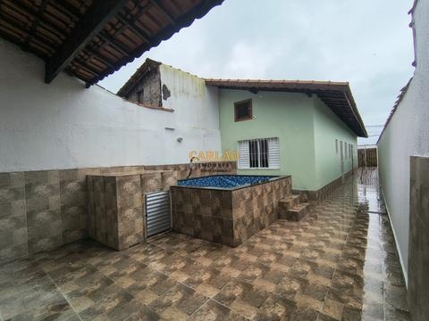 Casa à venda em Mongaguá, Jussara, com 2 quartos, com 60 m²