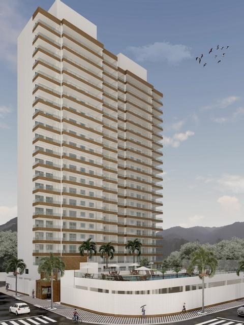 Apartamento à venda em Guarujá, Jardim Virgínia, com 2 quartos, com 79.61 m²