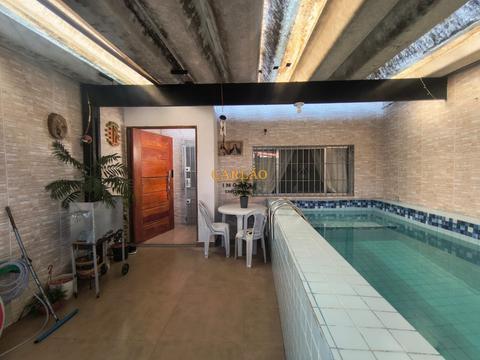 Casa à venda em Mongaguá, Itaóca, com 2 quartos, com 90 m²