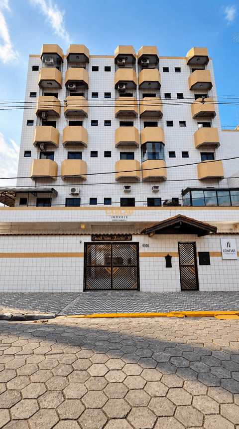 Kitnet à venda em Praia Grande, Ocian, com 1 quarto, com 27.04 m²