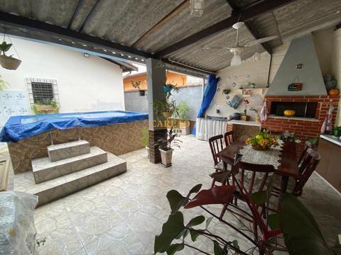 Casa à venda em Praia Grande, Solemar, com 2 quartos, com 85 m²