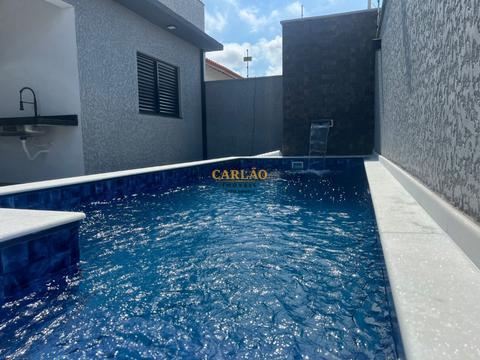 Casa à venda em Itanhaém, residencial, com 3 quartos, com 90 m²