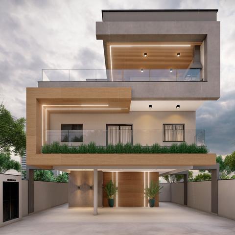 Casa à venda em Praia Grande, Guilhermina, com 2 quartos, com 43 m², Residencial Atlântica