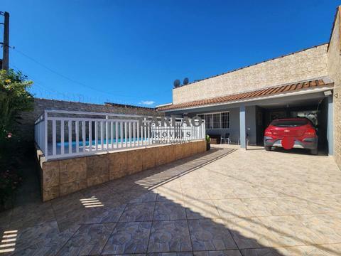 Casa à venda em Mongaguá, Vera Cruz, com 3 quartos, com 131.11 m²