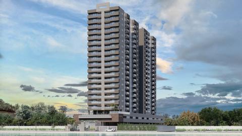 Apartamento à venda em Mongaguá, Jardim Lunamar, com 2 quartos, com 76.37 m²