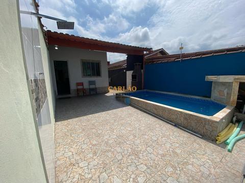 Casa à venda em Mongaguá, Agenor de Campos, com 3 quartos, com 75 m²