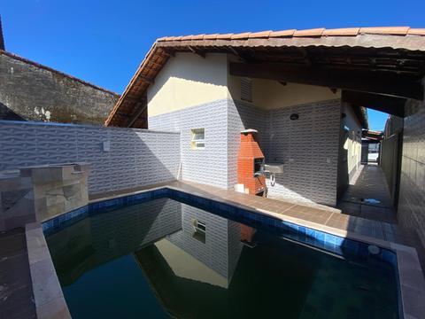 Casa à venda em Mongaguá, Agenor de Campos, com 2 quartos, com 90.36 m²