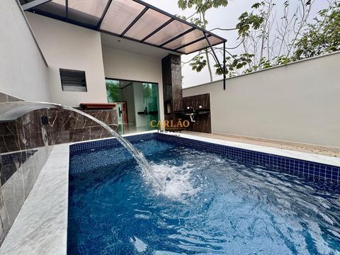 Casa à venda em Mongaguá, residencial, com 3 quartos, com 85.85 m²