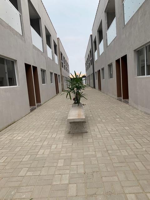 Sobrado à venda em Mongaguá, Agenor de Campos, com 2 quartos, com 74 m², Condomínio Vila Mar II