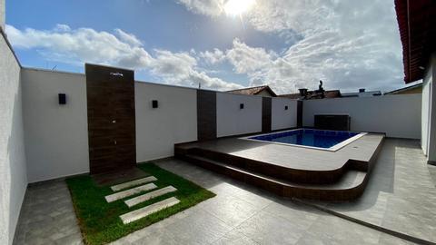 Casa à venda em Itanhaém, Jardim Regina, com 2 quartos, com 110 m²