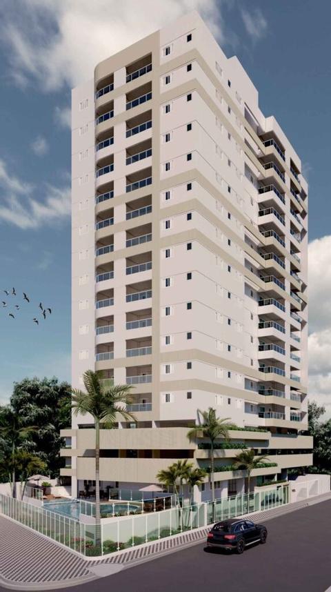 Apartamento à venda em Mongaguá, Vila Anhanguera, com 2 quartos, com 74 m², Residencial Matteo