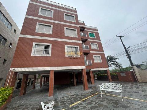 Apartamento à venda em Mongaguá, Vila Atlântica, com 1 quarto, com 52 m², Edifício Felipe Aurélio