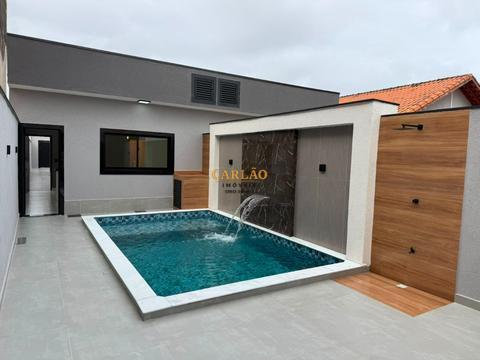 Casa à venda em Mongaguá, Flórida Mirim, com 3 quartos, com 96 m²