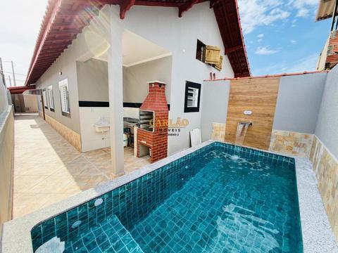 Casa à venda em Mongaguá, residencial, com 2 quartos, com 70 m²