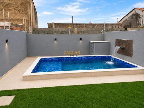 Casa à venda em Itanhaém, residencial, com 2 quartos, com 66.45 m²