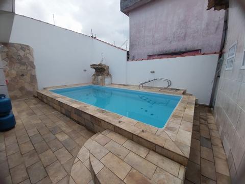 Casa à venda em Mongaguá, Jussara, com 3 quartos, com 124.9 m²