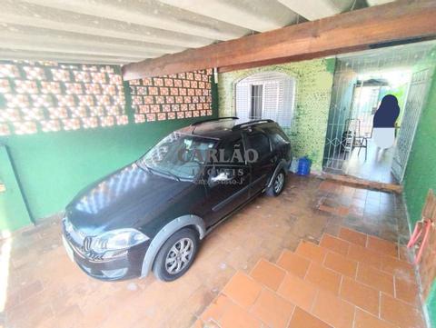 Casa à venda em Mongaguá, Balneário Itaóca, com 2 quartos, com 65 m²