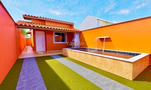 Casa à venda em Itanhaém, residencial, com 2 quartos, com 61 m²