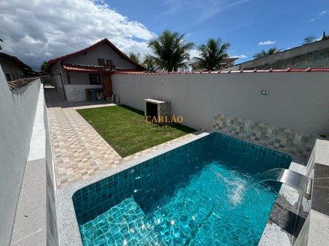 Casa à venda em Mongaguá, residencial, com 2 quartos, com 75 m²