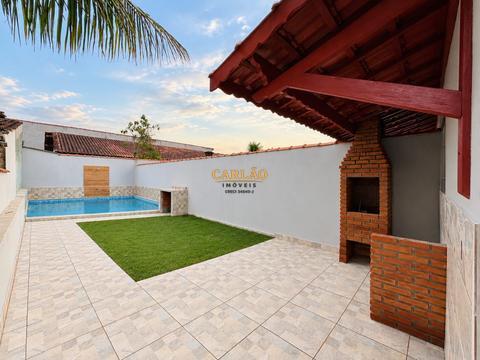Casa à venda em Mongaguá, residencial, com 2 quartos, com 75 m²
