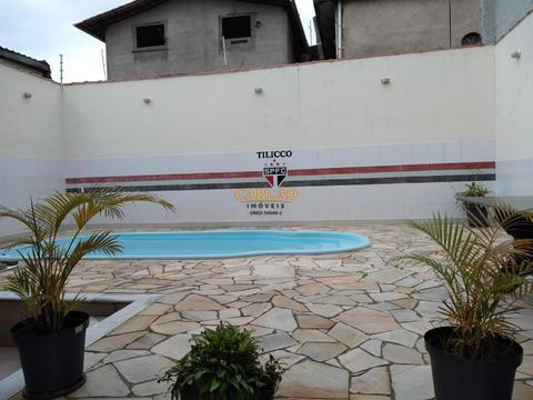 Casa à venda em Mongaguá, Agenor de Campos, com 4 quartos, com 240 m²